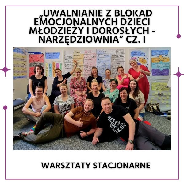 blokady-cz1 Warsztaty w Opolu "Uwalnianie z blokad emocjonalnych u dzieci, młodzieży oraz dorosłych - Narzędziownia trenera, coacha i psychologa" cz. I