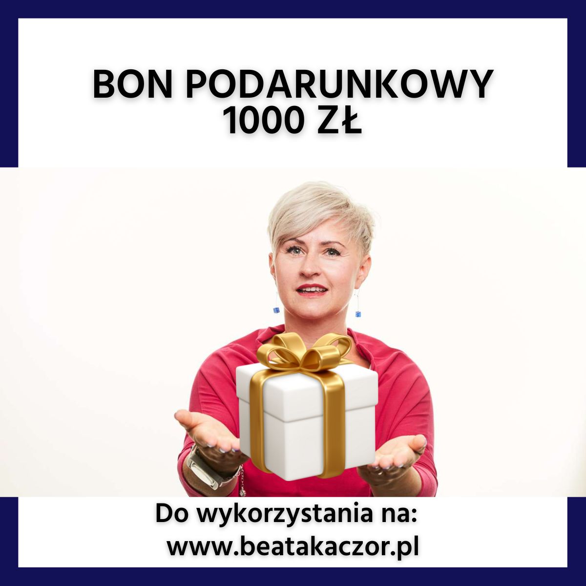 bon podarunkowy 1000 zł beatakaczor.pl